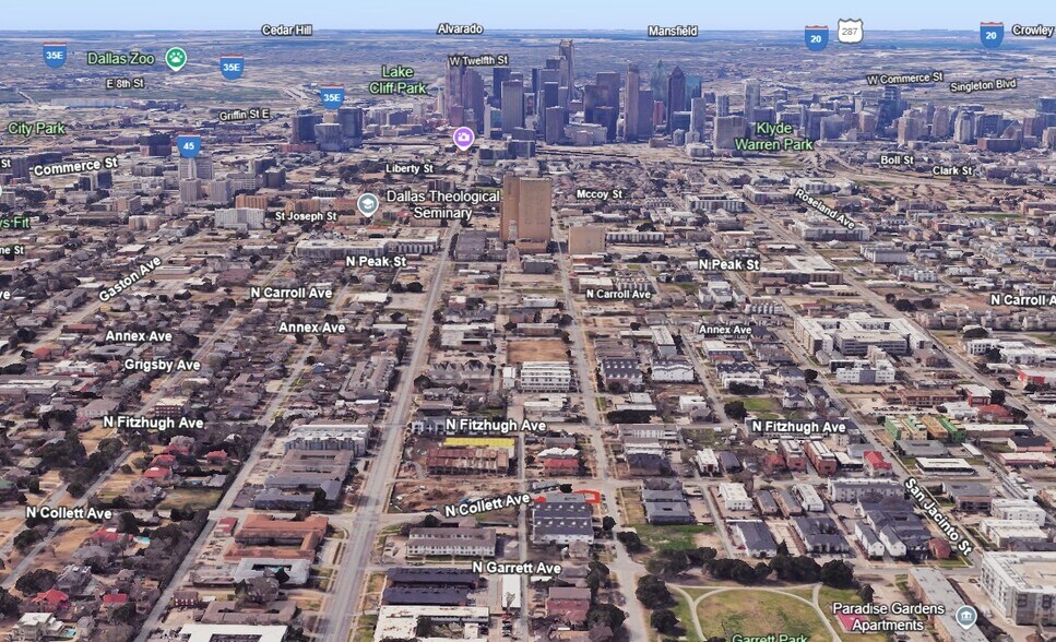 More Photos Of 5002 Bryan St, Dallas Land For Sale