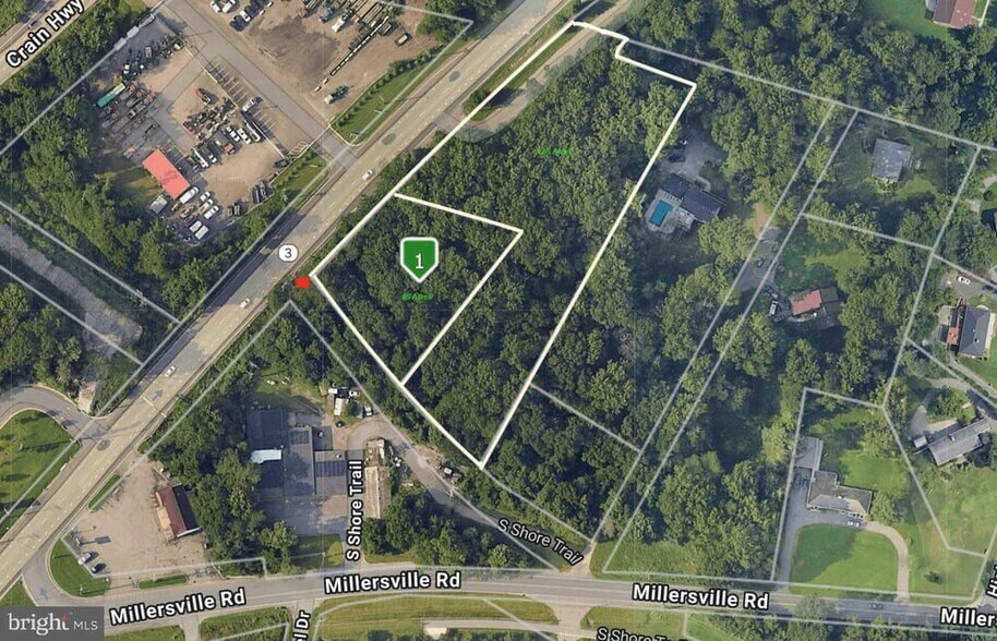 Primary Photo Of 605 Crain Hwy N, Millersville Land For Sale