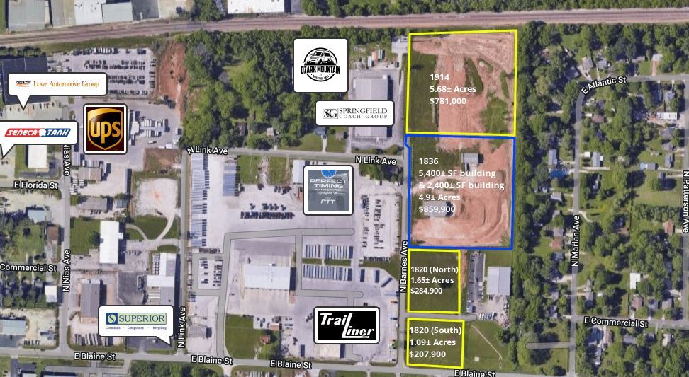 More Photos Of 1836 N Barnes Ave, Springfield Truck Terminal For Sale