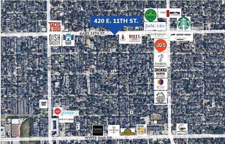 More Photos Of 420 E 11th St, Houston Carwash For Lease