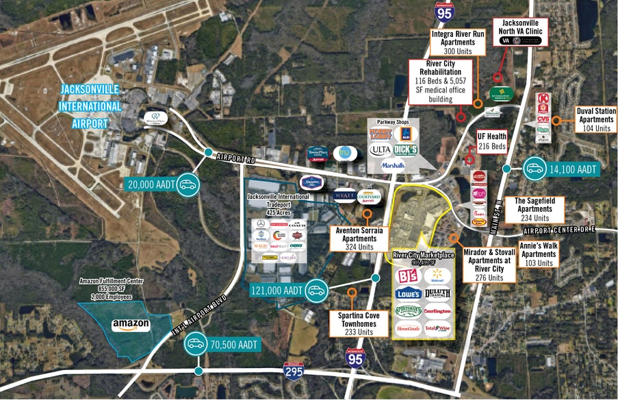 More Photos Of 13249-13275 City Square Dr, Jacksonville Unknown For Lease