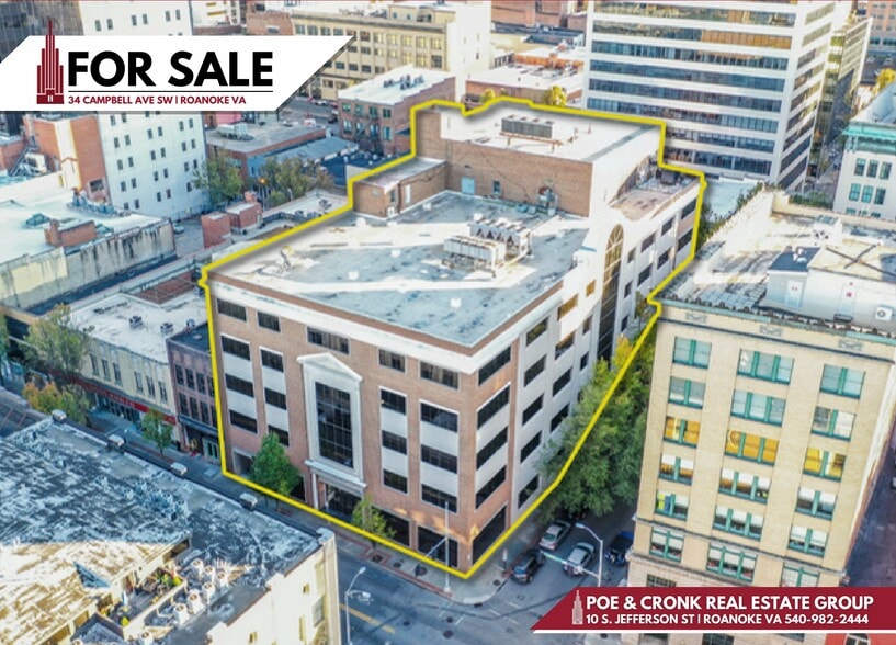 Primary Photo Of 34 Campbell Ave SW, Roanoke Office For Lease