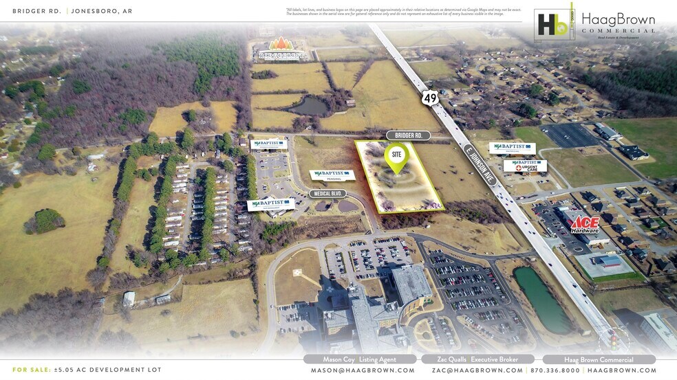More Photos Of 2099 Bridger Rd, Jonesboro Land For Sale