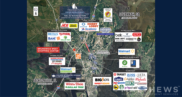 More Photos Of 5420 New Jesup Hwy, Brunswick General Retail For Sale