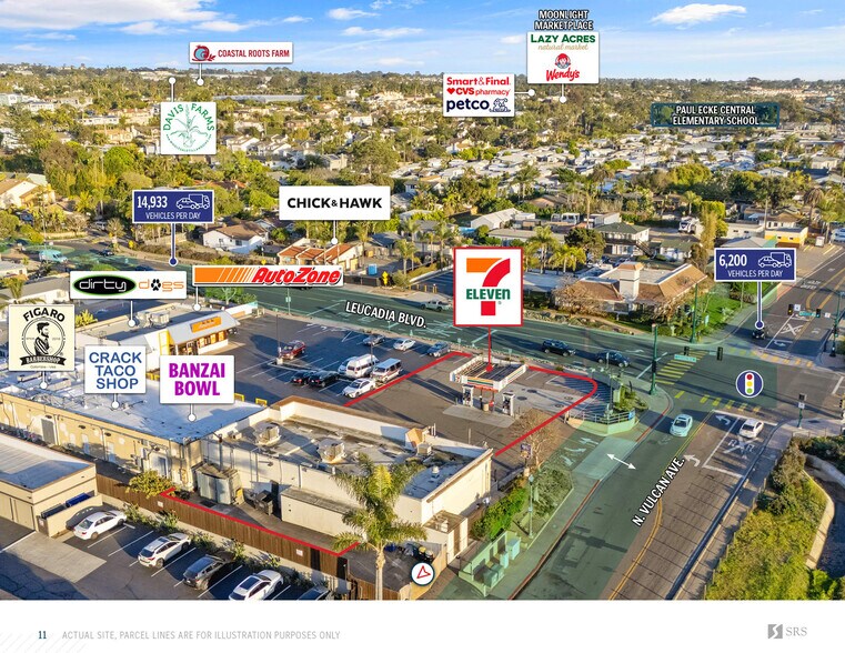 More Photos Of 915 N Vulcan Ave, Encinitas General Retail For Sale