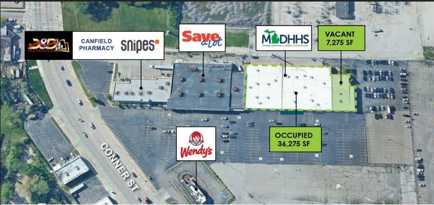 Primary Photo Of 4705 Conner St, Detroit General Retail For Lease