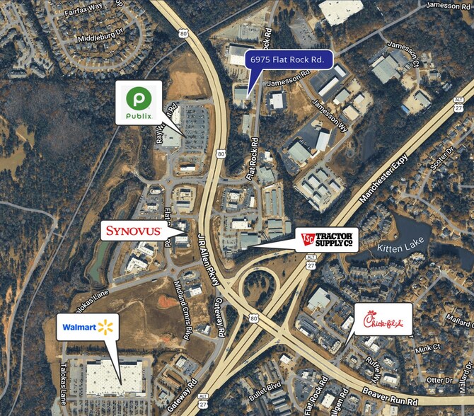 More Photos Of 6975 Flat Rock Rd, Midland Warehouse For Lease