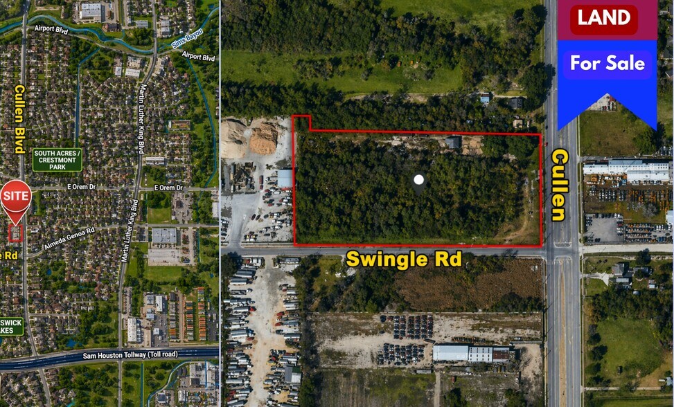 Primary Photo Of 12834 Cullen Ave, Houston Land For Sale