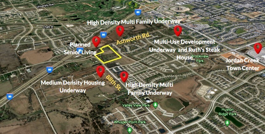 More Photos Of 88th and Ashworth Rd. Development Land, West Des Moines Land For Sale