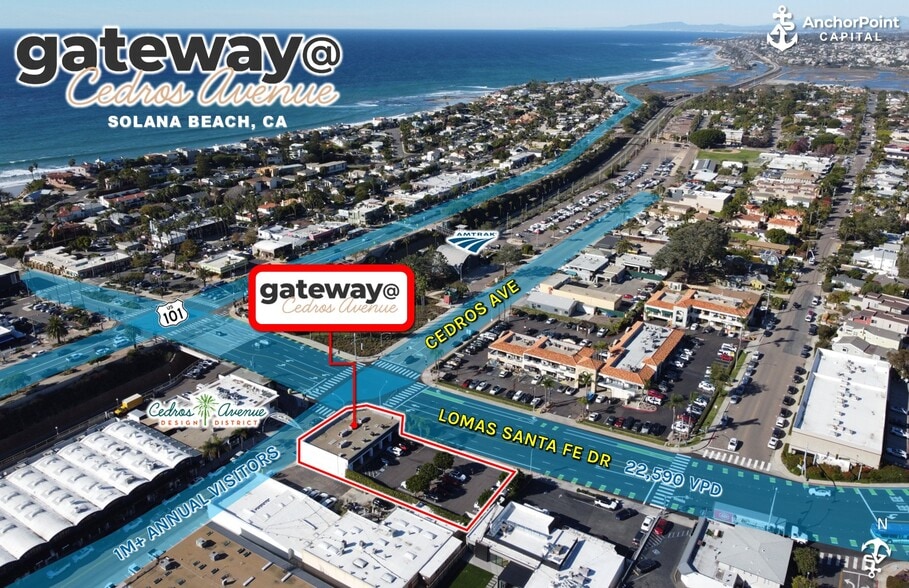 Primary Photo Of 121-129 Lomas Santa Fe Dr, Solana Beach Freestanding For Sale