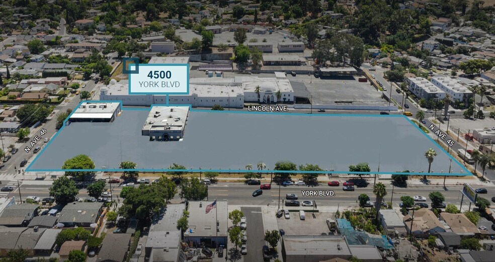 Primary Photo Of 4500 York Blvd, Los Angeles Land For Lease