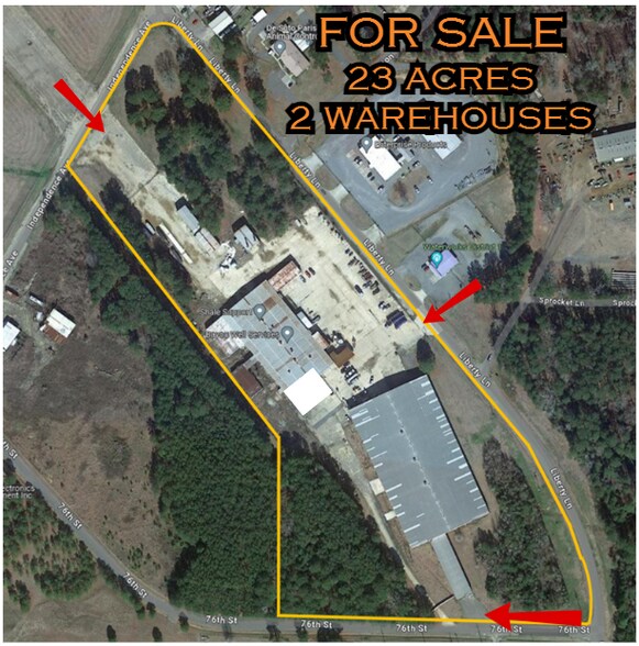 Primary Photo Of 325 Liberty Ln, Grand Cane Warehouse For Lease