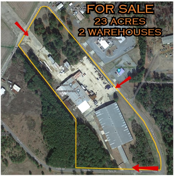 More Photos Of 325 Liberty Ln, Grand Cane Warehouse For Sale