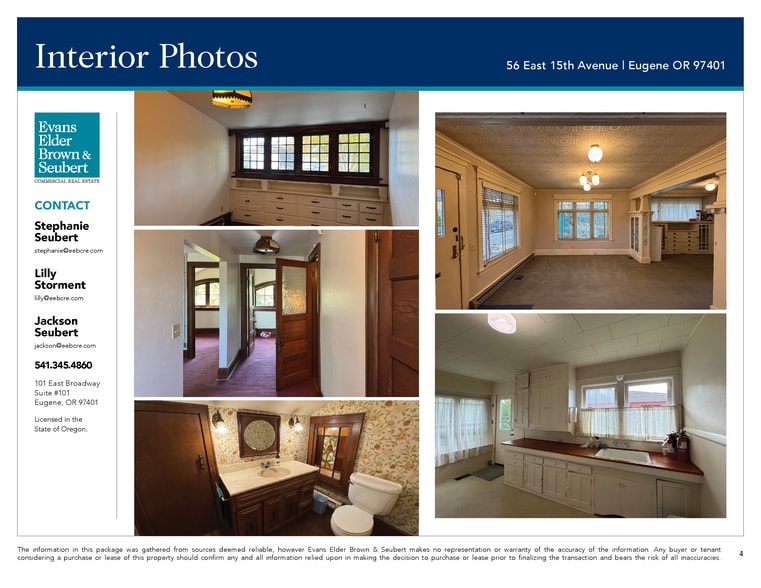 More Photos Of 56 E 15th Ave, Eugene Office For Sale