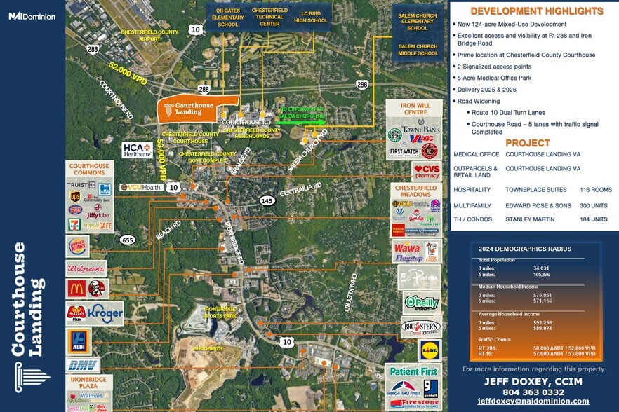 Primary Photo Of Courthouse Landing, Chesterfield Land For Sale