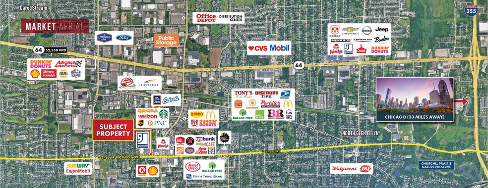 More Photos Of 411 E Geneva Rd, Carol Stream Freestanding For Sale