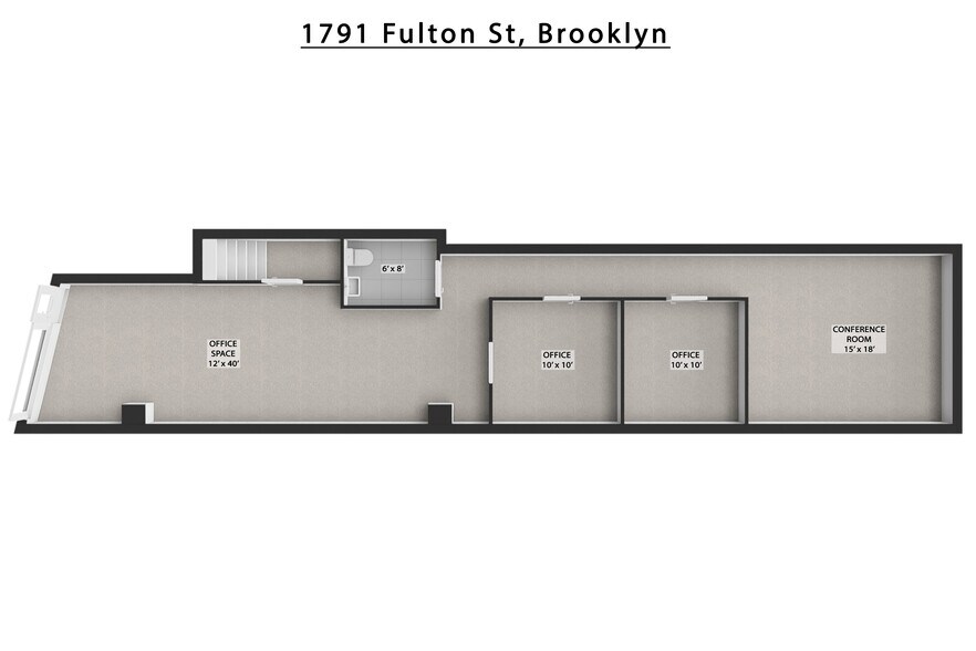 More Photos Of 1791 Fulton St, Brooklyn Storefront Retail Residential For Lease