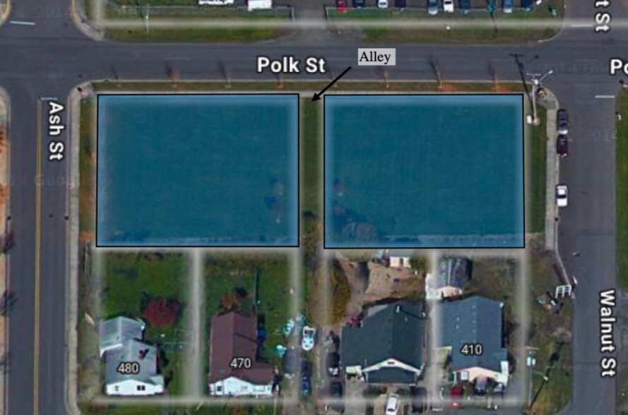 Primary Photo Of Polk and Ash (2 lots) St, Independence Land For Sale
