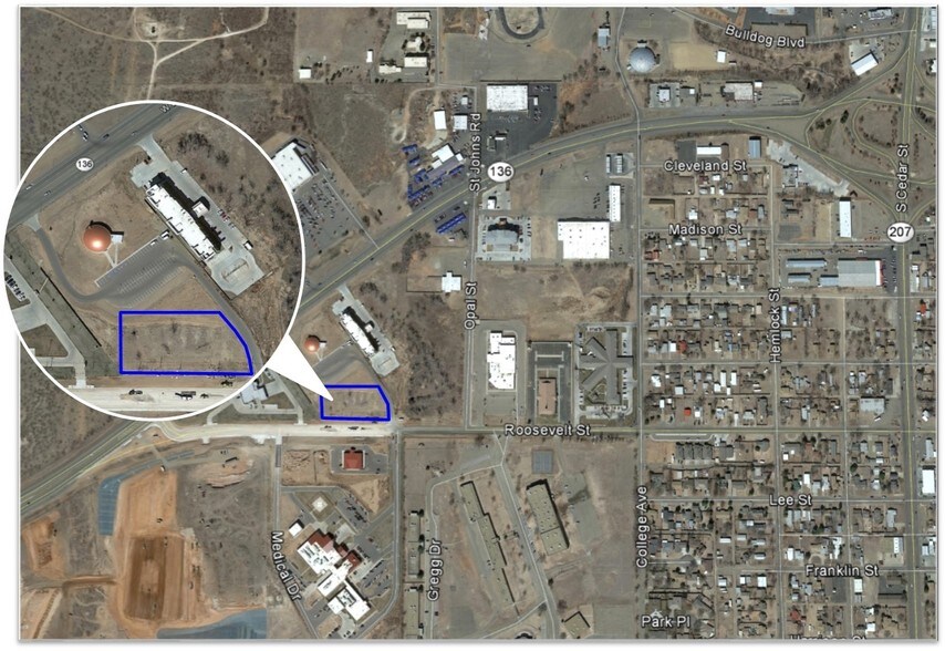 Primary Photo Of 1430 Roosevelt St, Borger Land For Sale