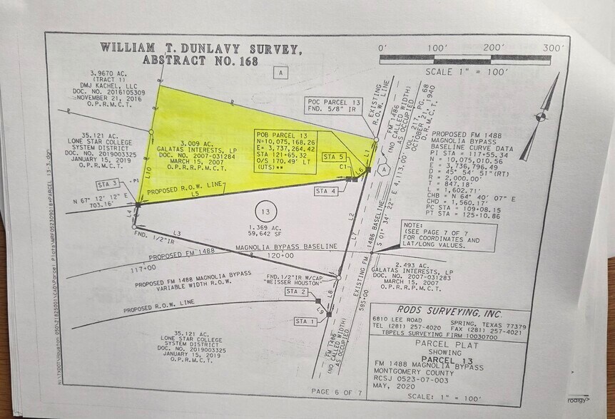 More Photos Of Farm to Market 1486 and Magnolia Bypass R.O.W., Magnolia Land For Sale