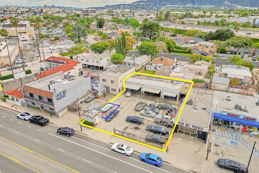 More Photos Of 1617 N San Fernando Blvd, Burbank Auto Repair For Lease
