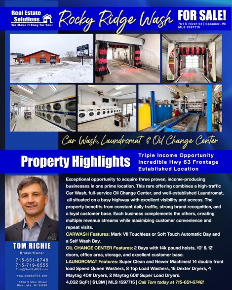 More Photos Of 701 S River St, Spooner Carwash For Sale