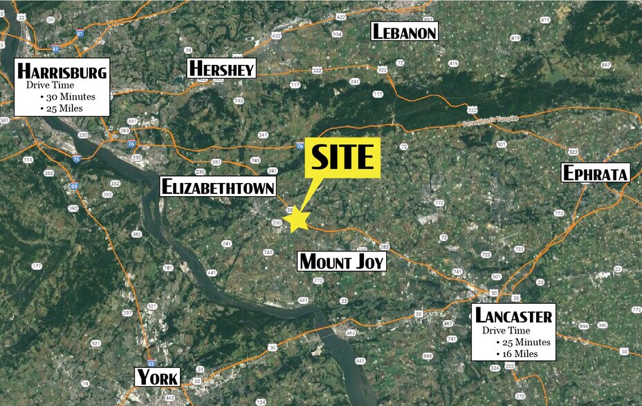 More Photos Of Route 230 and Cloverleaf Rd, Elizabethtown General Retail For Lease