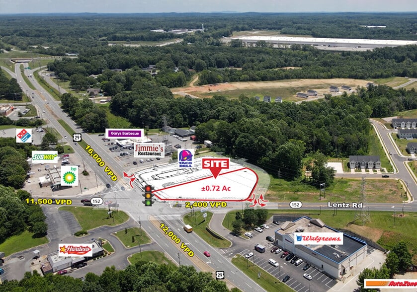 Primary Photo Of Hwy 29 & Lentz Rd, China Grove Land For Lease