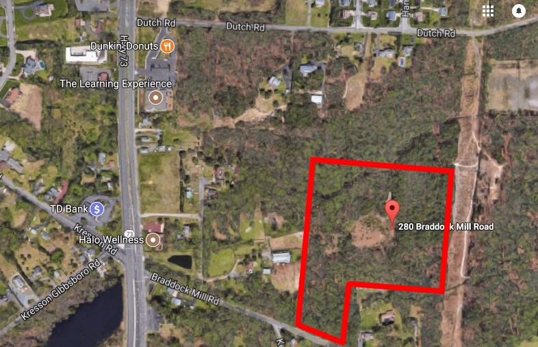 Primary Photo Of 280 Braddock Mill Rd, Marlton Land For Sale