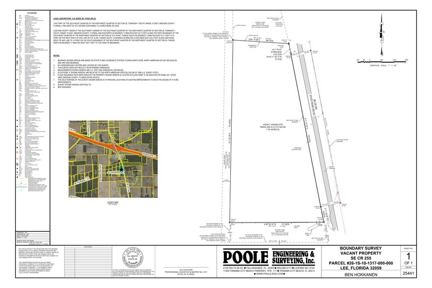 More Photos Of SE CR 255, Lee Land For Sale