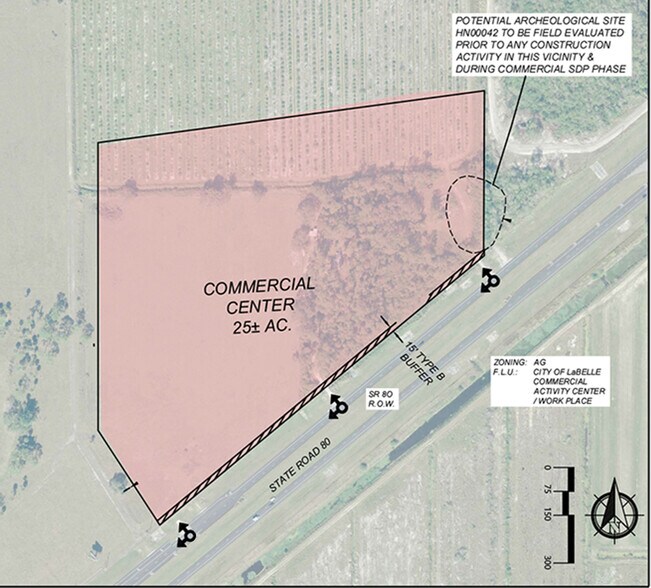 Primary Photo Of W SR 80, LaBelle Land For Sale