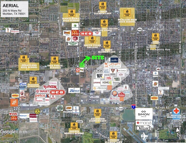 More Photos Of 200 N Ware rd, McAllen Land For Lease