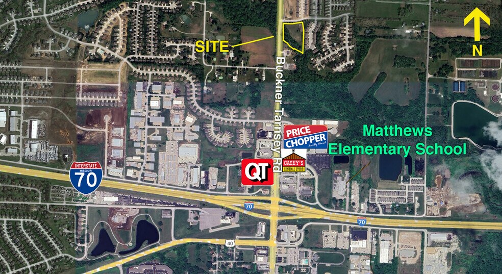 Primary Photo Of 1501 Buckner Tarsney Road, Grain Valley Land For Sale