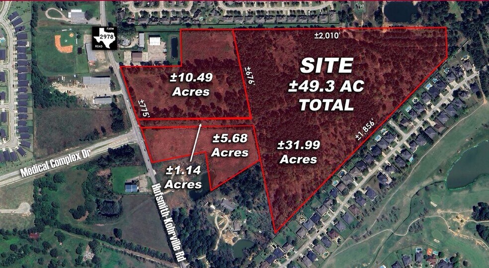 Primary Photo Of 21714 Hufsmith Korhville Rd, Tomball Land For Sale