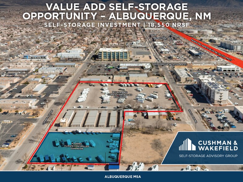 Primary Photo Of 5604 Carmel Ave NE, Albuquerque Self Storage For Sale