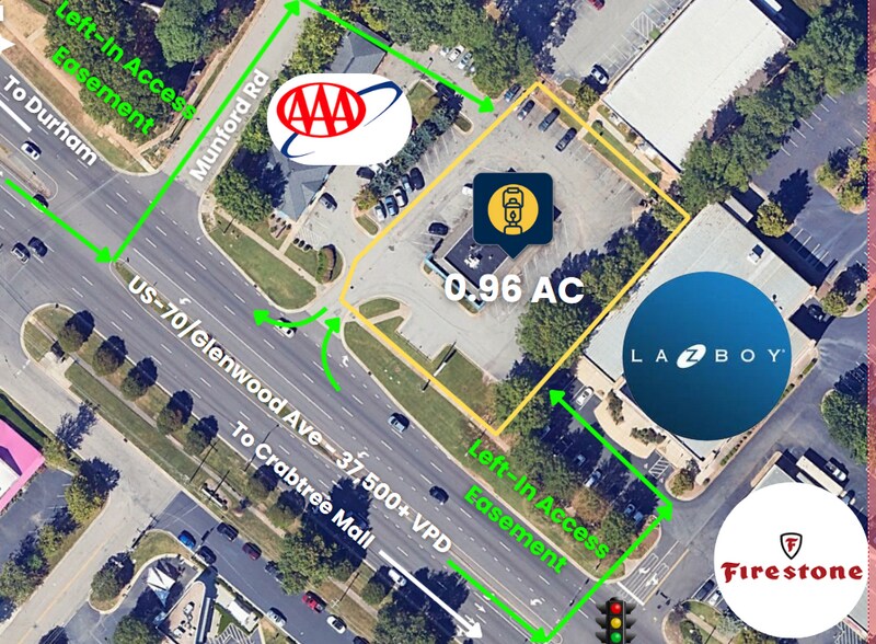 Primary Photo Of 6010 Glenwood Ave, Raleigh Land For Lease