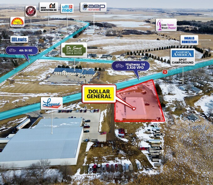 More Photos Of 301 US-14, De Smet Freestanding For Sale