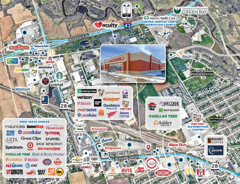 More Photos Of 2820 S Business Dr, Sheboygan Freestanding For Sale