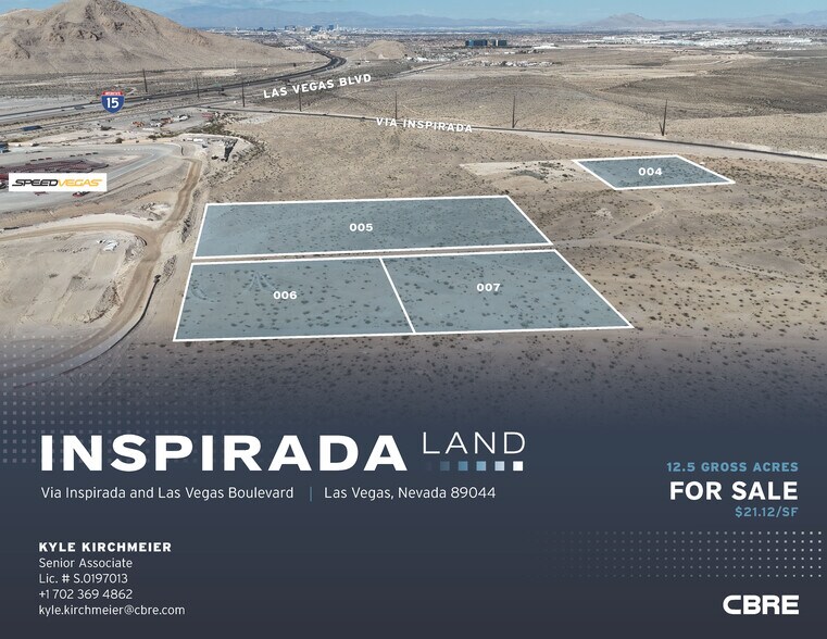 Primary Photo Of I-15 Fwy, Las Vegas Land For Sale