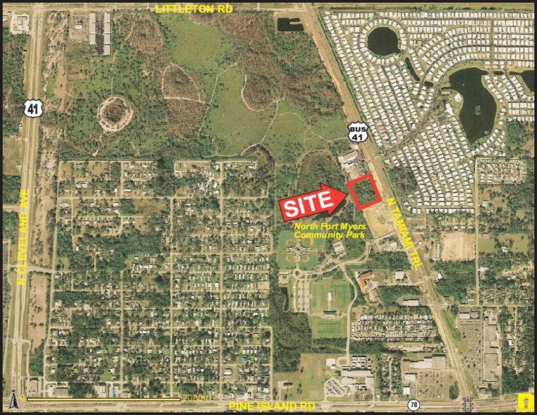 Primary Photo Of 2189 N Tamiami Trl, North Fort Myers Land For Sale