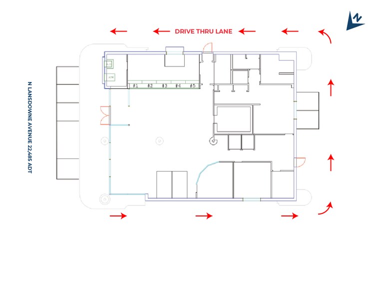 More Photos Of 824 N Lansdowne Ave, Drexel Hill Bank For Sale