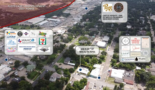 More Photos Of 108 N 25th St, Waco Storefront Retail Office For Sale