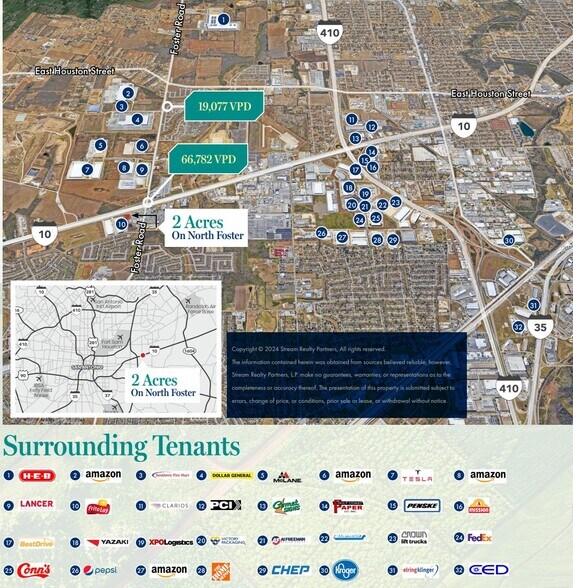 More Photos Of IH-10 E & Foster Road, San Antonio Land For Sale