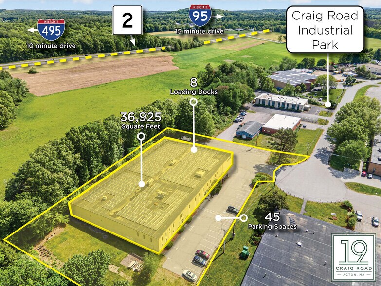 More Photos Of 19 Craig Rd, Acton Warehouse For Lease