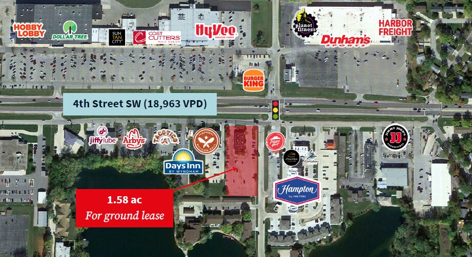 More Photos Of 2201 4th St SW, Mason City Restaurant For Lease