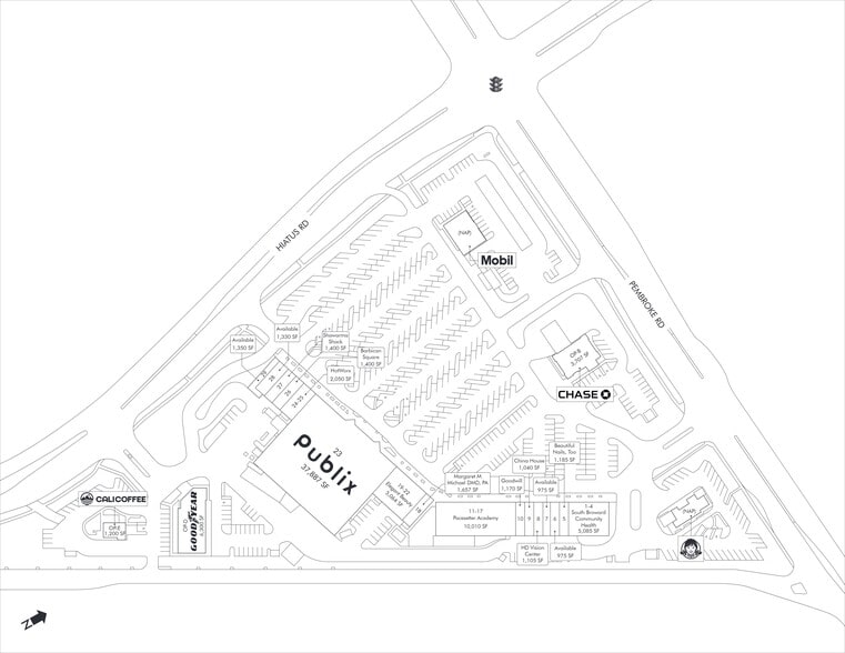 More Photos Of 11000 Pembroke Rd, Miramar General Retail For Lease