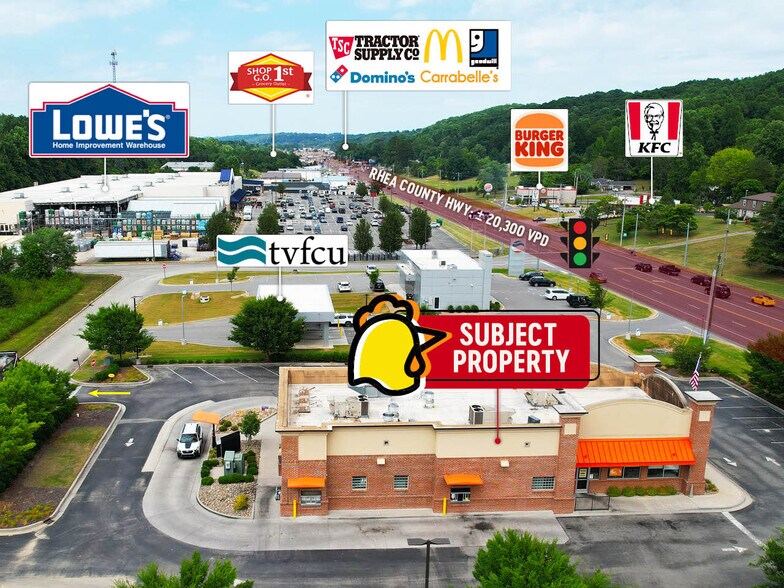 More Photos Of 3435 Rhea County Hwy, Dayton Fast Food For Sale