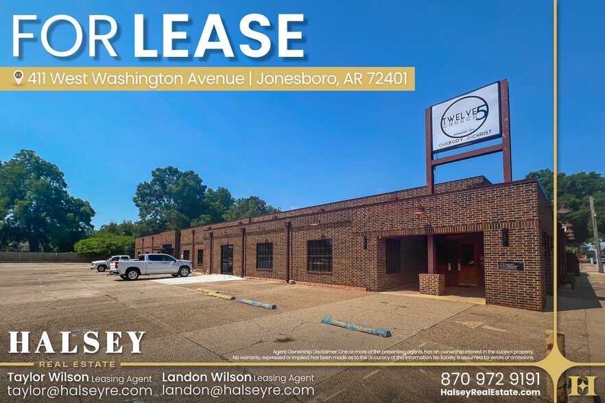 Primary Photo Of 411 W Washington Ave, Jonesboro Freestanding For Lease