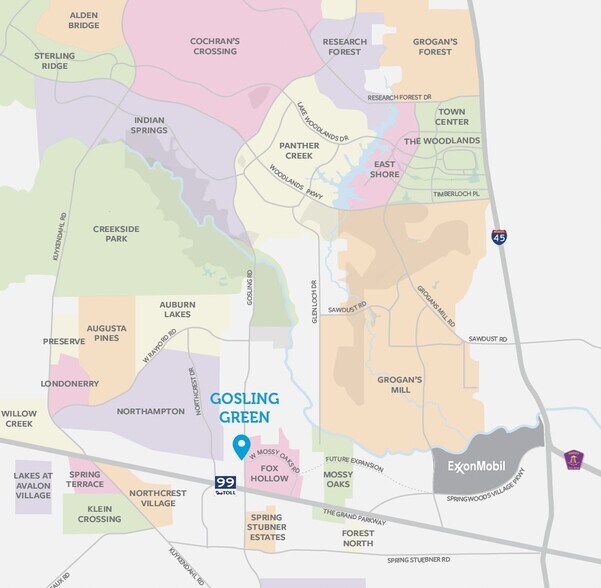 More Photos Of 23227 Gosling Rd, Spring General Retail For Lease