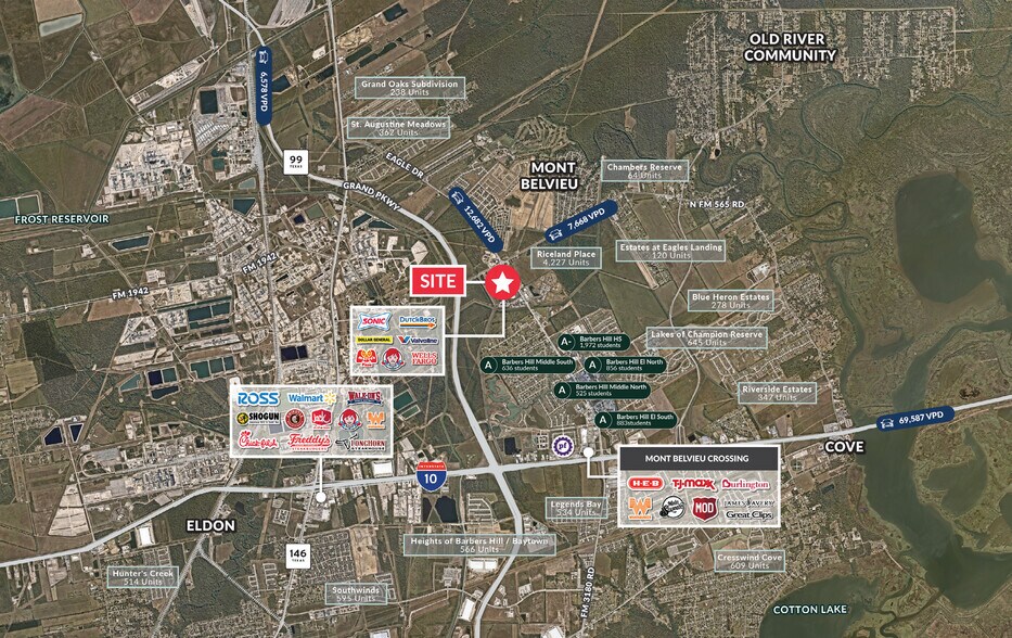 More Photos Of SWQ FM 565 & Eagle Dr, Mont Belvieu Unknown For Lease